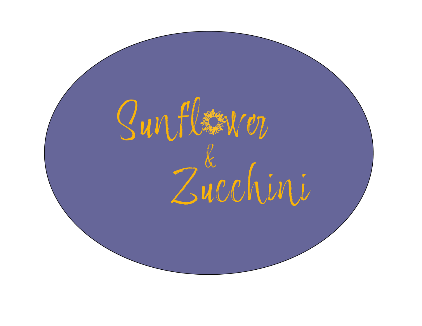 Sunflower and Zucchini Gift Card